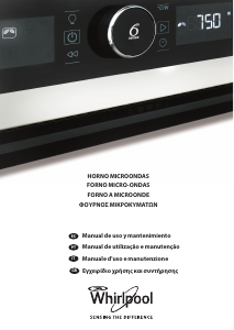 Manual de uso Whirlpool AMW 509/IX Microondas