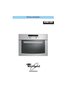 Mode d’emploi Whirlpool AMW 520 NB Micro-onde