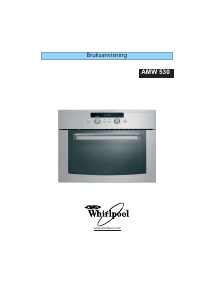 Bruksanvisning Whirlpool AMW 530 IX Mikrovågsugn