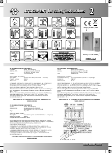 Manuale Elro DB200 Campanello di casa