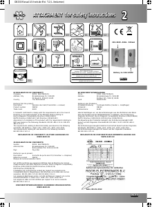 Manual Elro DB250 Campainha da porta