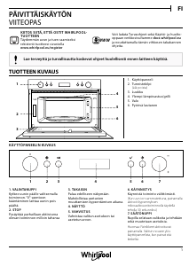 Käyttöohje Whirlpool AMW 804/IX Mikroaaltouuni