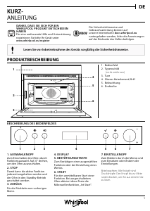 Bedienungsanleitung Whirlpool AMW 805/IX Mikrowelle