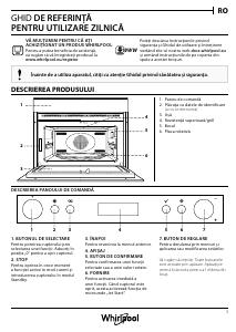 Manual Whirlpool AMW 805/IX Cuptor cu microunde