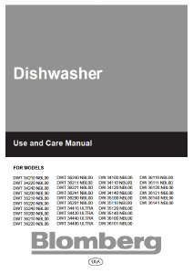 Manual Blomberg DWT 34200 NBL00 Dishwasher
