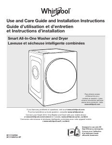 Manual Whirlpool WFC8090GX Washer-Dryer