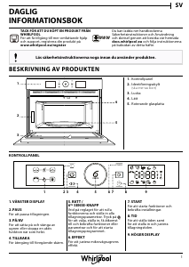 Bruksanvisning Whirlpool AMW 9603/IX Mikrovågsugn