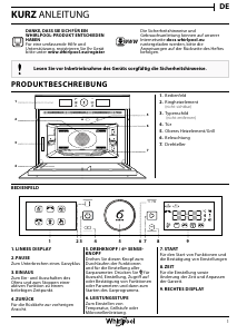 Bedienungsanleitung Whirlpool AMW 9604/IX Mikrowelle