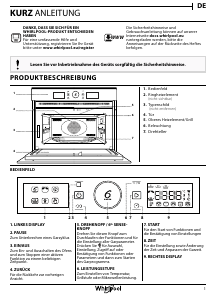 Bedienungsanleitung Whirlpool AMW 9605/IX Mikrowelle