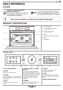 Manual Whirlpool AMW 9605/IX Microwave