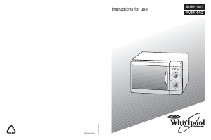 Handleiding Whirlpool AVM 440 Magnetron