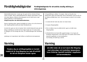 Bruksanvisning Whirlpool AVM 559/WH Mikrovågsugn