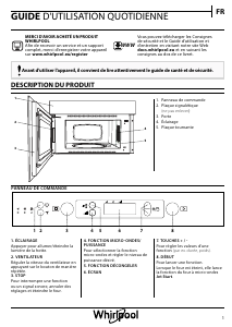 Mode d’emploi Whirlpool AVM 970/WH Micro-onde