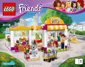 Instrukcja Lego set 41118 Friends Supermarket w Heartlake