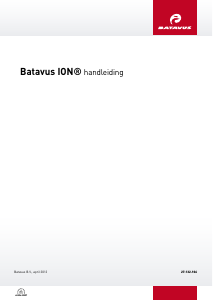 Handleiding Batavus ION Technology Elektrische fiets