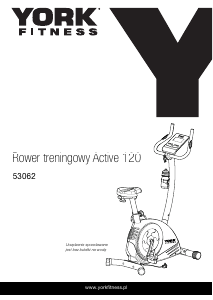 Instrukcja York Fitness C120 Active Rower treningowy