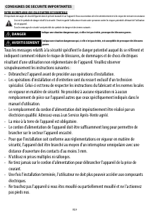 Mode d’emploi Whirlpool AKP 473/WH Four