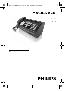 Handleiding Philips PPF631E Magic 5 Eco Primo Faxapparaat