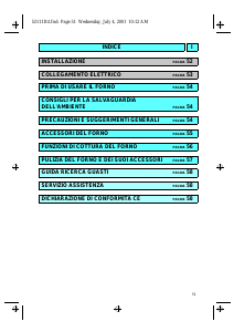 Manuale Whirlpool AKZ 119/01 NB Forno