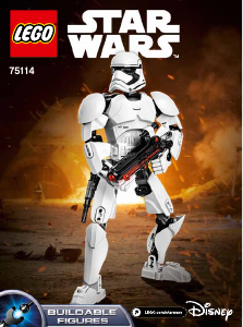 Instrukcja Lego set 75114 Star Wars Szturmowiec Najwyższego Porządku