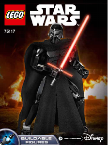 Brugsanvisning Lego set 75117 Star Wars Kylo Ren