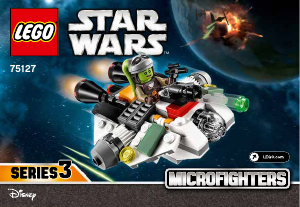 Bedienungsanleitung Lego set 75127 Star Wars The Ghost