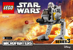 Bruksanvisning Lego set 75130 Star Wars AT-DP