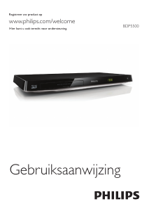 Handleiding Philips BDP5500 Blu-ray speler