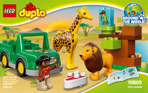 Manuale Lego set 10802 Duplo Savana