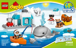 Käyttöohje Lego set 10803 Duplo Arktinen alue