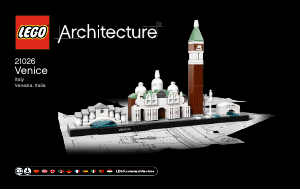 Bruksanvisning Lego set 21026 Architecture Venedig