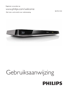 Handleiding Philips BDP6100 Blu-ray speler