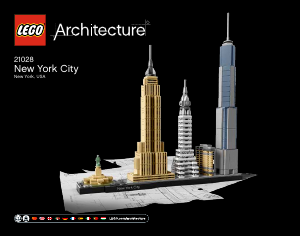 Manual de uso Lego set 21028 Architecture Ciudad de Nueva York