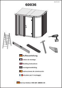 Manuale Karibu Titania 4 Sauna