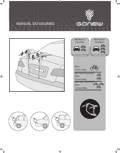 Manual GoNew Bike Rack 2 Suporte de bicicletas