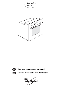 Handleiding Whirlpool AKZ 477/NB Oven