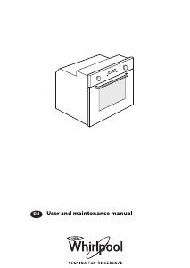 Manual Whirlpool AKZ 483/IX Oven