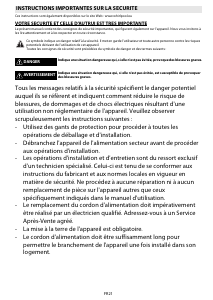 Mode d’emploi Whirlpool AKZ 483/WH Four