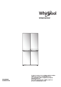 Manual Whirlpool WRQA59CNKZ Fridge-Freezer