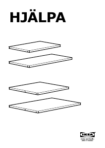 Посібник IKEA HJALPA Полиця