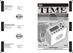 Handleiding Elro TE109 Schakelklok