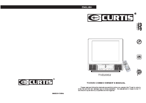 Manual Curtis TVD2002 Television