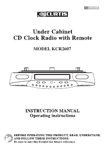 Handleiding Curtis KCR2607 Radio