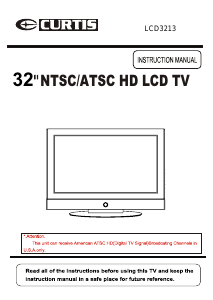 Manual Curtis LCD3213 LCD Television