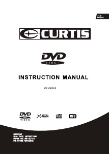 Handleiding Curtis DVD1033 DVD speler