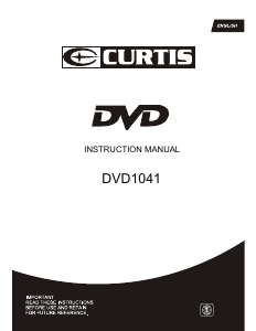 Manual Curtis DVD1041 DVD Player