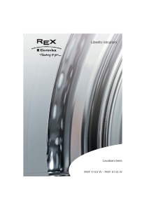 Manuale Electrolux-Rex RWF6140W Lavatrice