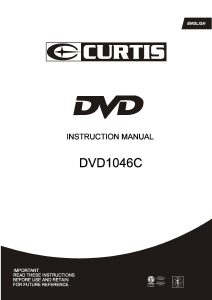 Manual Curtis DVD1046C DVD Player