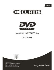 Manual Curtis DVD1053B DVD Player