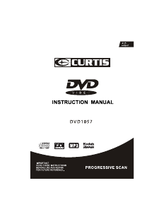 Manual Curtis DVD1057 DVD Player